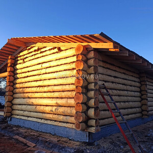 Баня в чашу по индивидуальному проекту